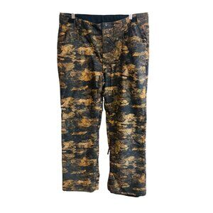 Quiksilver Mens Camo Hunting Outdoor Lined Utility Collection Slim Fit Pants XL